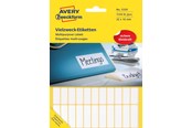 Papir, Fotopapir og Etiketter - Avery Universaletiketter, 32 x 10 mm, 1.144 Etiketter, Hvid - 3320