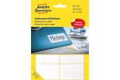 Papir, Fotopapir og Etiketter - Avery Universaletiketter til generelle formål, 54 x 35 mm, 224 Etiketter, Hvid - 3337