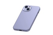 Mobil - Covers & Cases - Baseus Liquid Silica Gel Case for iPhone 14 Plus (lavender)+ tempered glass + cleaning kit - ARYT020205