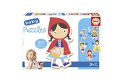 Puslespil - Educa Baby Puzzles Der var engang… - 80-19669