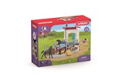 Schleich - Schleich hesteboks med hoppe og føl - 42611