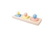 Babylegetøj - Hape Montessori Multi-formet Puslespil - 87-0072