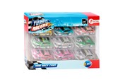 Legetøjsbil - Toi-Toys Turbo Racers Mini Rally Pull Back Cars 9pcs. - 27532A