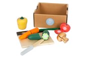 Rolleleg - Small Foot Wooden Cut and Play Food Vegetables Set 1 - 12329