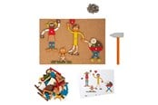 Kreativt Legetøj - Small Foot - Hammer Tap Home and Family - 12359