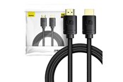 Skærmkabel - Baseus High Definition Series HDMI 2.1 cable 8K 60Hz 3D HDR 48Gbps 2m (black) - CAKGQ-K01
