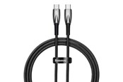 USB kabel - Baseus USB-C cable for USB-C Glimmer Series 100W 1m (Black) - CADH000701