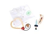 Figur - Small Foot - Doctor's Coat with Wooden Accessories - 12225