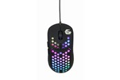Mus - Gembird Ragnar RX400 - Gaming Mus - Optisk - 6 knapper - Sort med RGB lys - MUSG-RAGNAR-RX400
