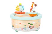 Musik - Small Foot - Wooden Music Box Parrot and Elephant - 11108