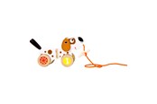 Babylegetøj - Small Foot - Wooden Pull-along Dog - 10043
