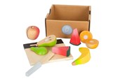 Figur - Small Foot Wooden Cut and Play Food Fruit Set 13 pcs - 12330