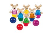 Udendørsleg - Goki Wooden Skittles Game 9pcs. - 56943