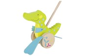 Babylegetøj - Goki Susibelle Push Figure Crocodile - 54911
