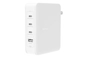 Mobil - Adaptere & Opladere - Belkin BoostCharge Pro power adapter - GaN technology - USB 3 x USB-C - 140 Watt - WCH014BTWH