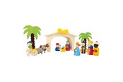 Kreativt Legetøj - Small Foot - Wooden Nativity Scene Playset 15dlg. - 3945