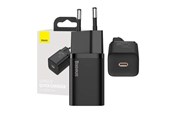 Mobil - Adaptere & Opladere - Baseus Super Si Quick Charger 1C 25W (black) - CCSP020101