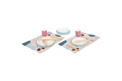 Rolleleg - Small Foot - Wooden Cutlery Set with Placemats 15 pcs. - 12245