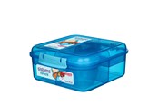 Køkkentilbehør - Sistema Bento Cube 1.25 L (Blue) - 41685