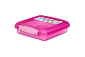 Køkkentilbehør - Sistema SANDWICH BOX LUNCH 450ML - Pink - 31646-9414202316462