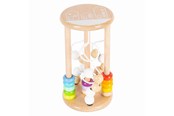 Babylegetøj - Small Foot - Wooden Rattle Motor Skills Spiral Rai - 10630