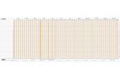 Calendar - Mayland Projekt Planner brun 2026 - 16105000