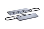Dockingstation - I-Tec 11-in-1 Docking Station - USB-C/USB4 - 2x DP HDMI - 100W PD - C31FLAT2PDPRO