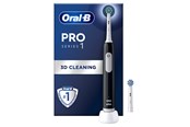 Eltandbørste - Oral-B Eltandbørste Pro1 Black + Extra Brush Head - 8006540771457