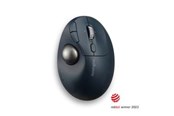 Mus - Kensington Pro Fit® Ergo TB550 Trackball - Mus - Optisk - 9 knapper - Blå - K72196WW