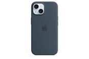 Mobil - Covers & Cases - Apple iPhone 15 Silicone Case with MagSafe - Storm Blue - MT0N3ZM/A