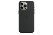 Mobil - Covers & Cases - Apple iPhone 15 Pro Max Silicone Case with MagSafe - Black - MT1M3ZM/A