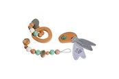 Baby Udstyr - Eichhorn Baby Pure Wooden Gift Set 3dlg. - 100005735