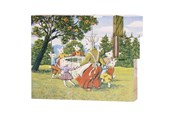 Puslespil - Goki Wooden Block Puzzle Fairytales Wood - 57877