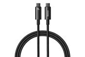 USB kabel - Baseus USB-C to USB-C cable  Tungsten Gold 240 W 1 m (black) - CAWJ040001