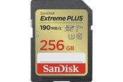 Hukommelseskort - SANDISK Extreme Plus SD - 190MB/s - 256GB - SDSDXWV-256G-GNCIN