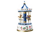 Kreativt Legetøj - Small Foot - Wooden Music Box Carousel Love Story - 10156
