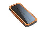 Powerbank - Lippa 2 x USB-A Output Solar Powerbank - Orange - 10000 mAh - LPPB10000SP