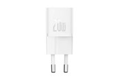 Strømkabel (intern) - Baseus Mini wall charger GaN5 20W (white) - CCGN050102