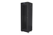 Rack skabe - Lanberg V2 - rack - flat pack with mesh door 600x600 - 42U - FF01-6642-23BL