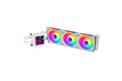 CPU Køler - Lian Li Galahad II LCD INF 360 - White - CPU Vandkøling - Max 29 dBA - GA2ALCD36INW