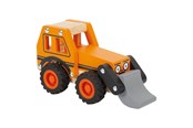 Legetøjsbil - Small Foot - Wooden Excavator Orange - 12447