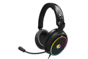 Hovedtelefoner/headset - STEALTH C6-100 Light Up Gaming Headset (Multi Format) Black - 5055269712800