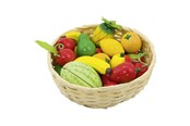 Rolleleg - Goki Fruit in a Basket 23pcs. - 51661