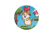 Mobil - Andet Tilbehør - PopSockets PopGrip Standard Corgibit - 806250
