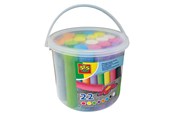 Udendørsleg - SES Creative Sidewalk Chalk Bucket 22st. - 02205