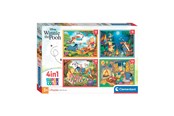 Puslespil - Clementoni Jigsaw Puzzle Color Disney Winnie the Pooh 4in1 Floor - 21514