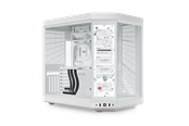Kabinet - HYTE Y70 Touch - 4K Display - Kabinet - Miditower - Hvid - CS-HYTE-Y70-WW-L