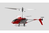 Fjernstyret - Syma R/C S107H Helicopter 2.4GHz 23 cm Red - 50402