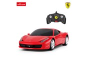 Fjernstyret - RASTAR R/C 1:18 Ferrari 458 Italia Red - 53400