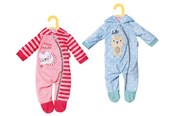 Dukker & Tilbehør - Dolly Moda Onesies 2 assorted 43cm - 870488